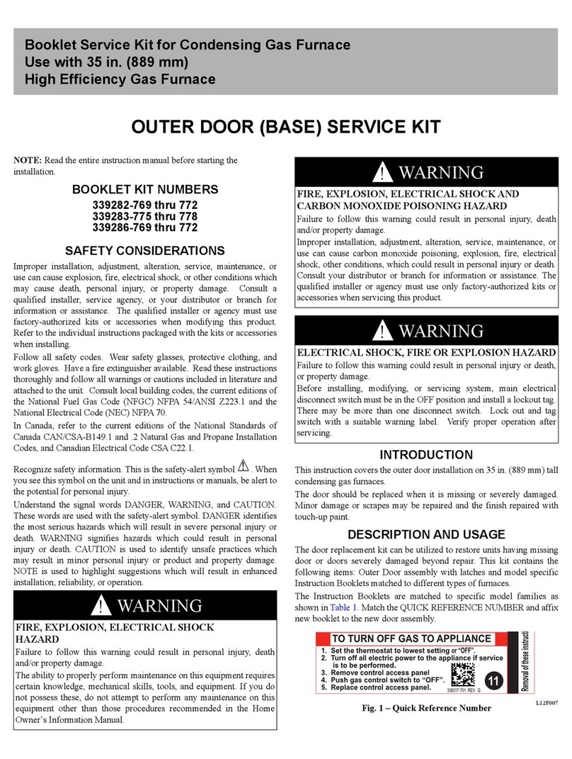 Carrier 339282-769 thru 772 User manual Carrier 339282-769 thru 772 User manual