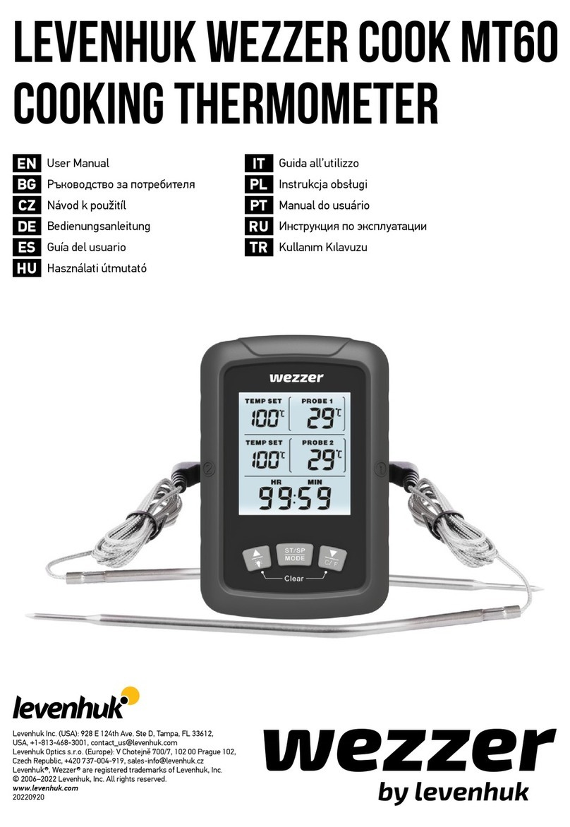 Levenhuk WEZZER COOK MT60 user manual