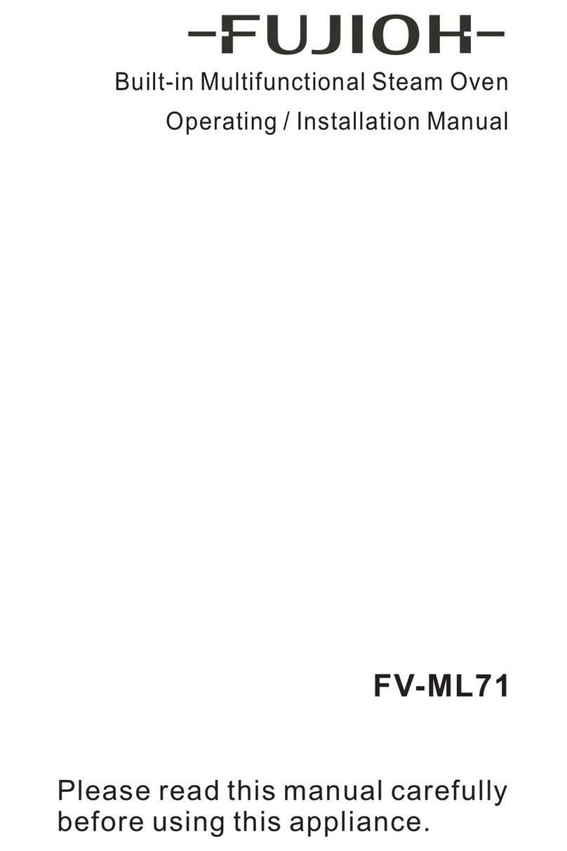Fujioh FV-ML71 Operating & installation manual