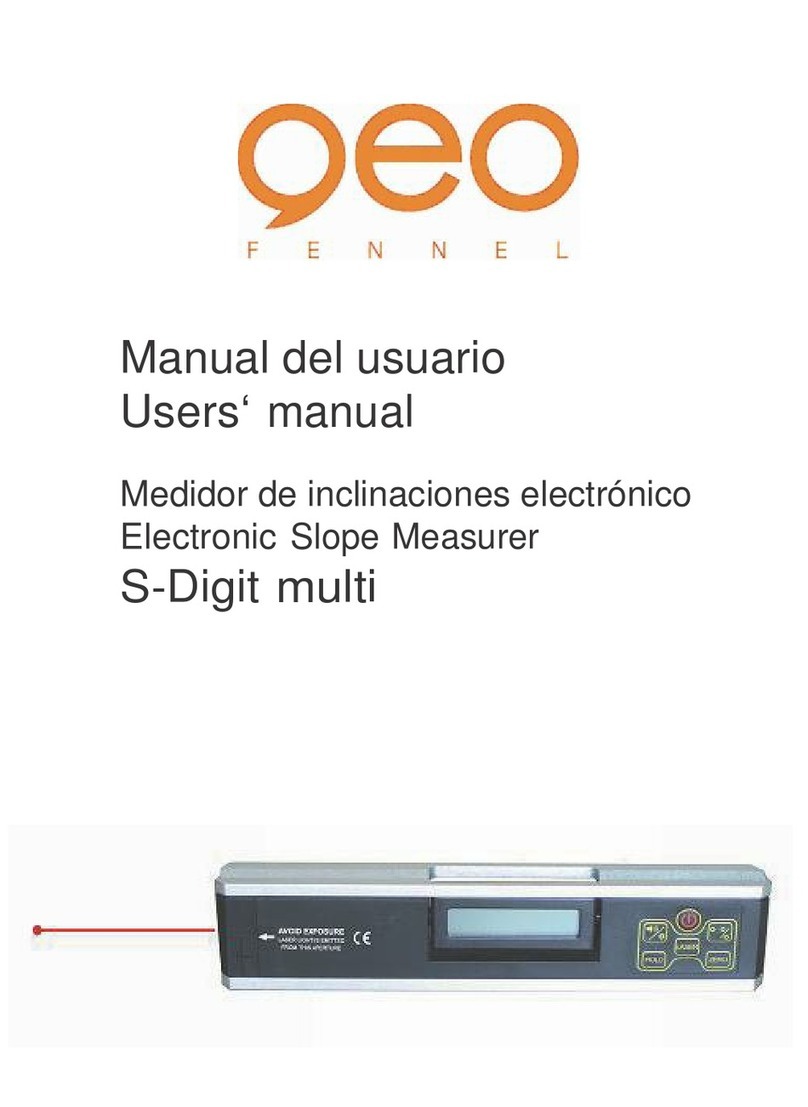 geo-FENNEL S-Digit multi user manual