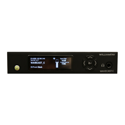 Williams AV WaveCAST C quick start guide