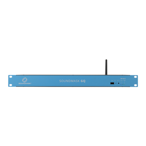 Soundmask GQ Series operating manual Soundmask GQ Series operating manual