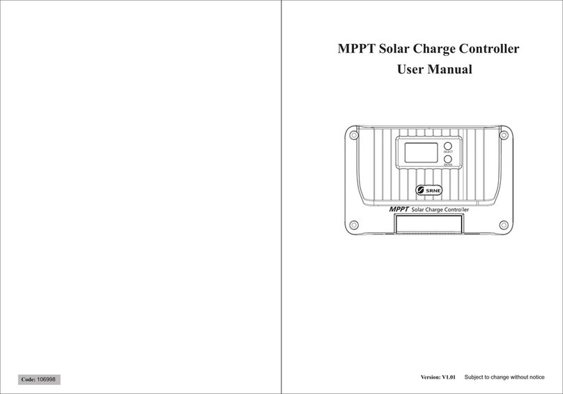 MPPT Shiner2410 User manual