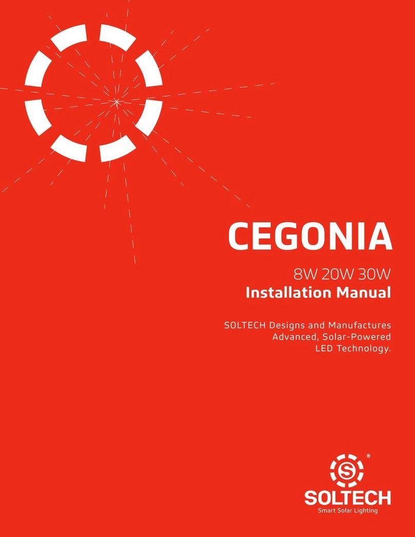 Soltech CEGONIA 8W User manual