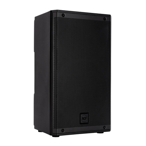 RCF ART 910-AX User manual RCF ART 910-AX User manual