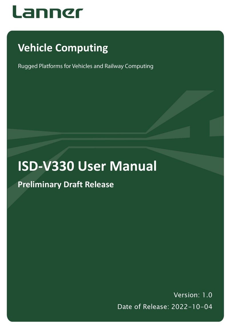 Lanner ISD-V330 user manual