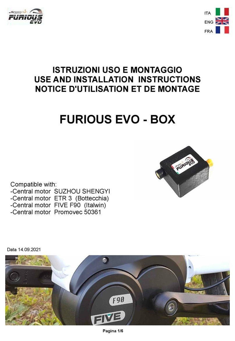 FURIOUS EVO - BOX Use and Installation Instructions