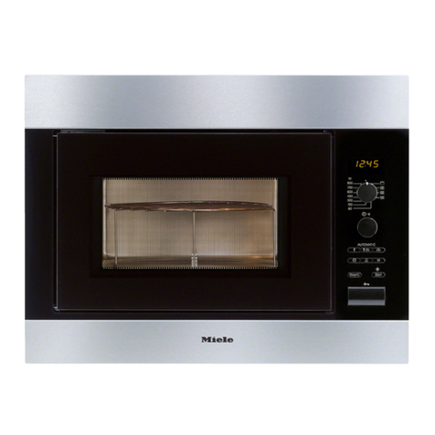 Miele M 8261-1 operating instructions