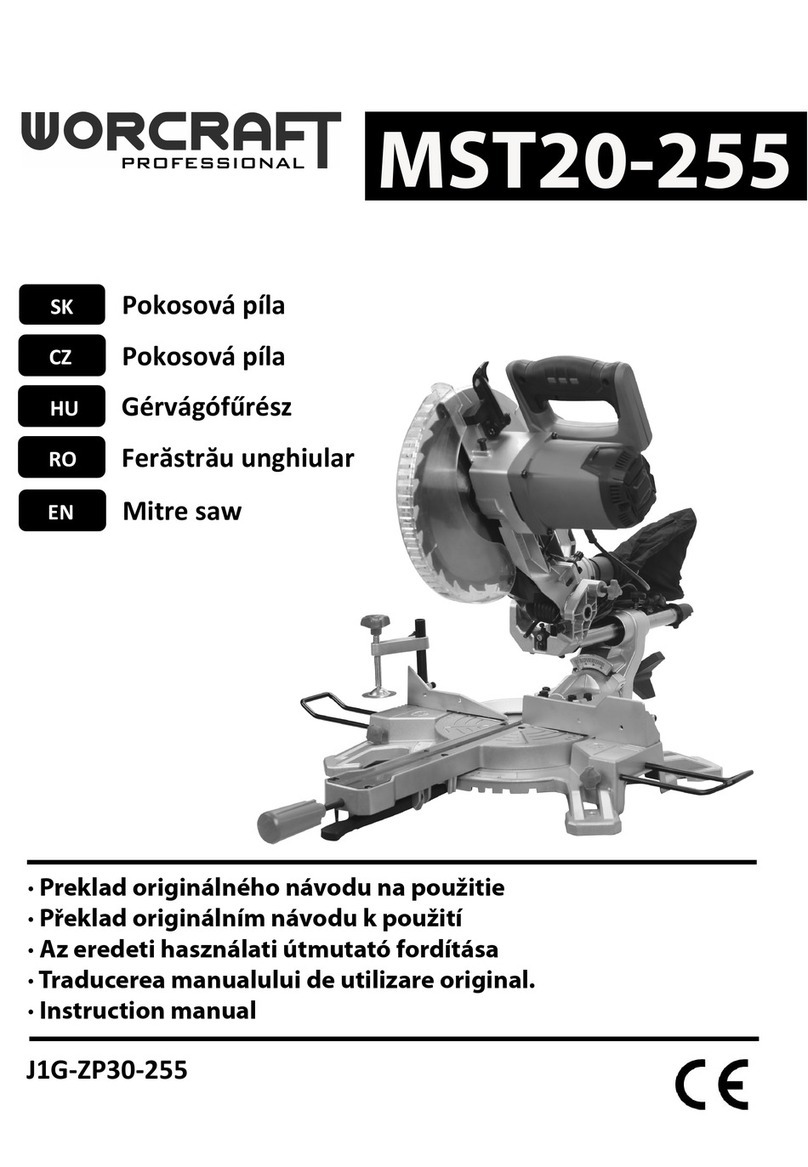 Worcraft PROFESSIONAL MST20-255 instruction manual Worcraft PROFESSIONAL MST20-255 instruction manual