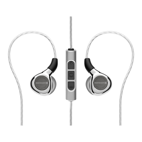 Beyerdynamic XELENTO REMOTE User manual