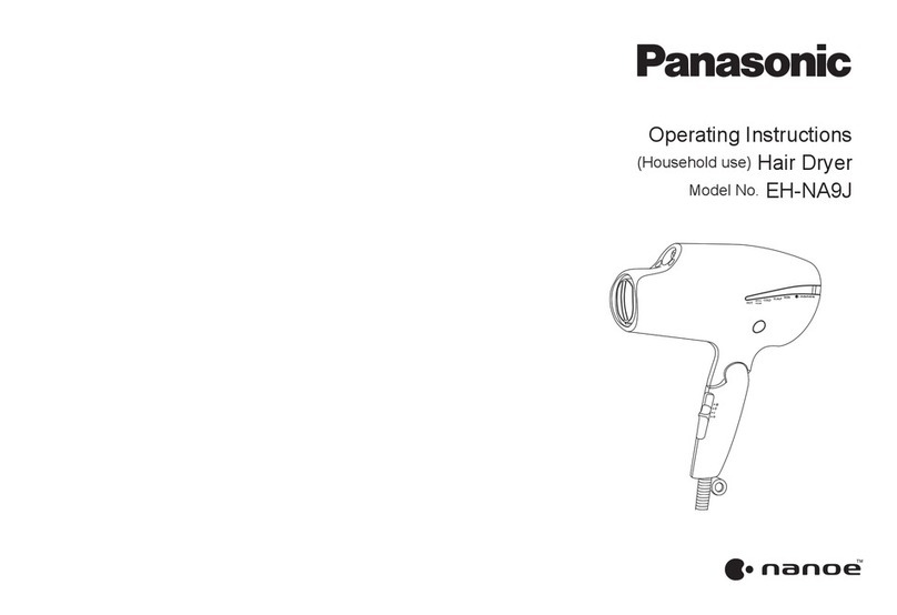 Panasonic nanoe EH-NA9J operating instructions