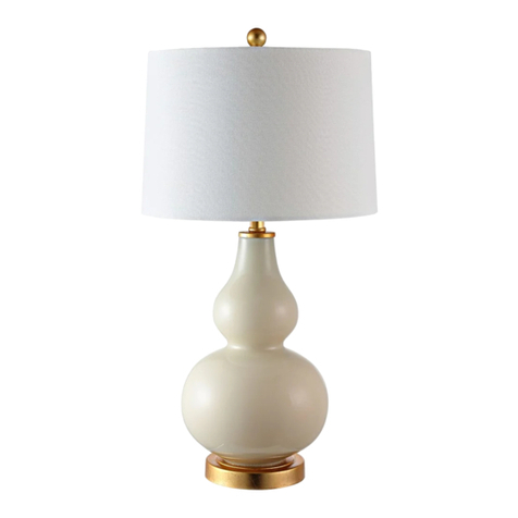 Safavieh Lighting KARLEN TBL4223 User manual Safavieh Lighting KARLEN TBL4223 User manual