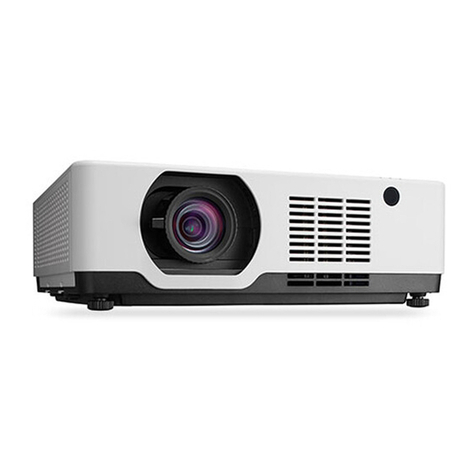 NEC PE506WL user manual