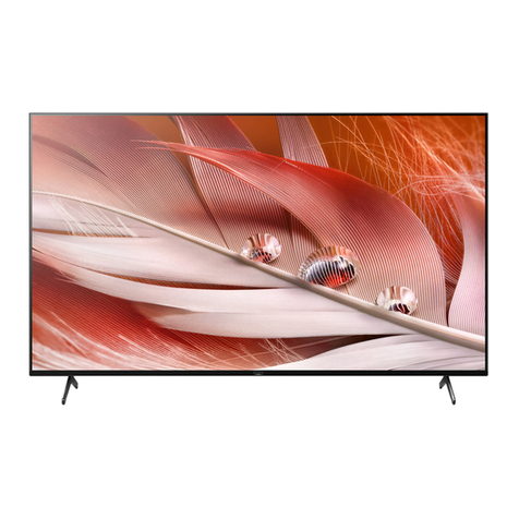 Sony 75X9 J Series User manual
