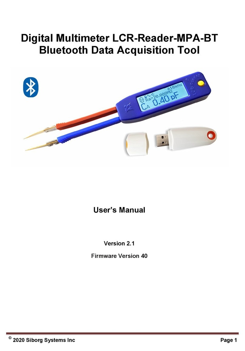 Siborg LCR-Reader-MPA-BT user manual