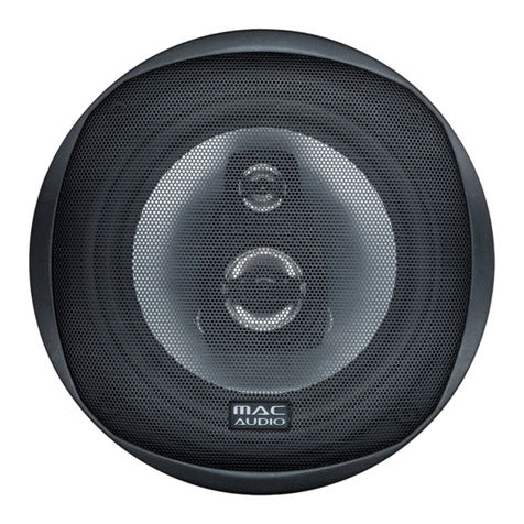 Magnat Audio RACER 320 Owner's manual/warranty document