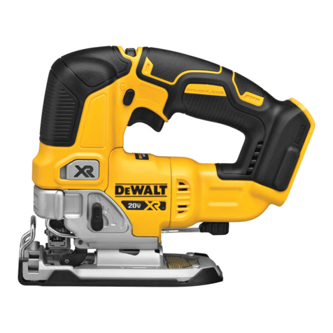 DeWalt XR LI-ION DCS335P2 User manual