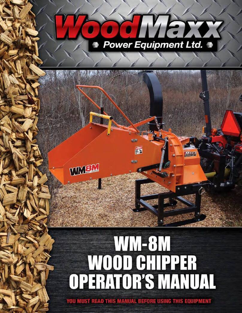 WoodMaxx WM-8M Operator's manual