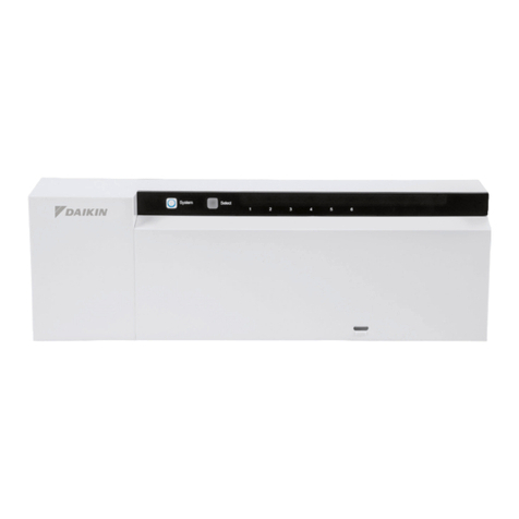 Daikin homecontrols EKRUFHT61V3 User manual