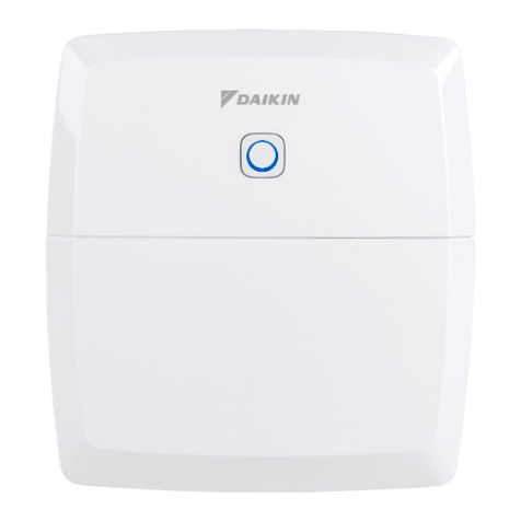 Daikin homecontrols EKRSIBDI1V3 Installation and operation manual