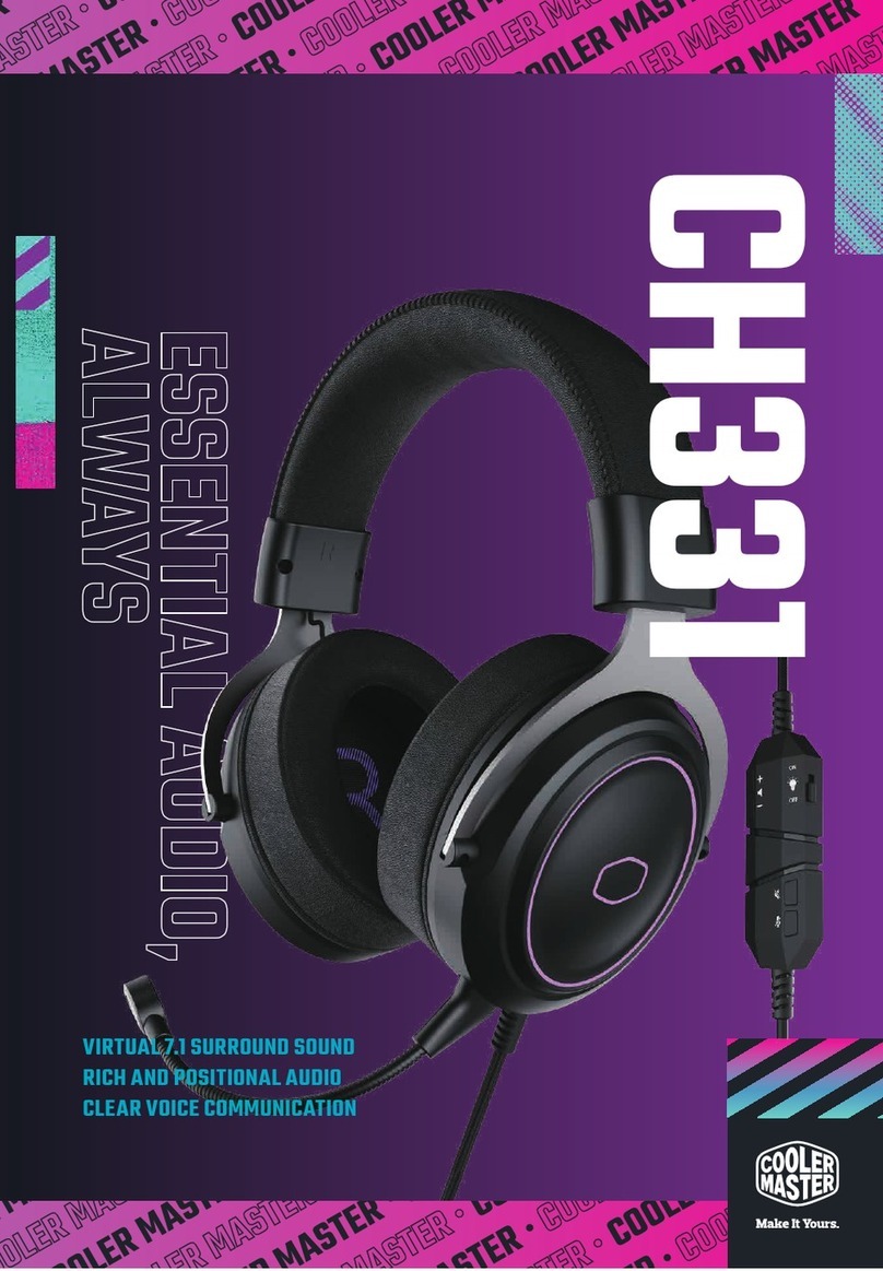Cooler Master CH331 User manual