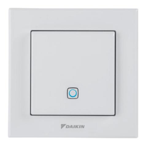 Daikin homecontrols EKRSENDI1BA User guide