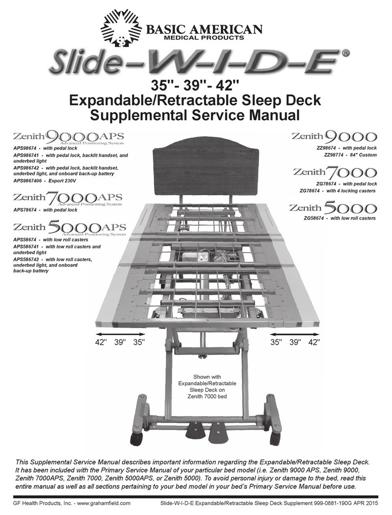 Basic American Slide-W-I-D-E Zenith 9000APS Supplemental service manual