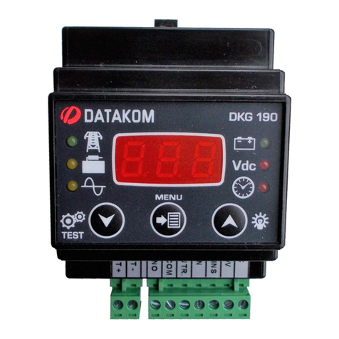 Datakom DKG-190 user manual