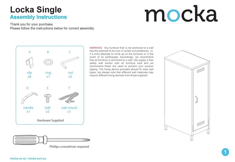 Mocka Locka Assembly instructions