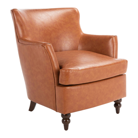Safavieh Furniture Levin ACH4008 User manual