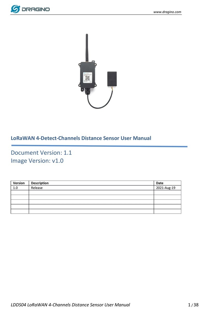 Dragino LDDS04 User manual Dragino LDDS04 User manual