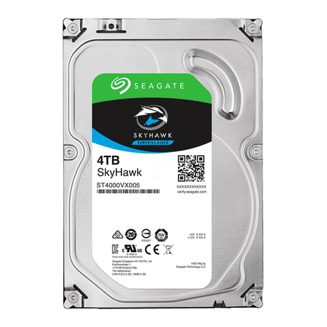 Seagate SKYHAWK ST4000VX005 User manual