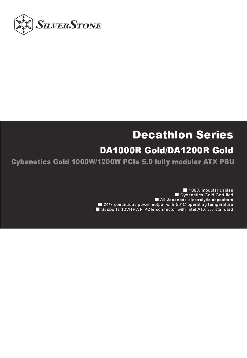 SilverStone Decathlon Series User manual