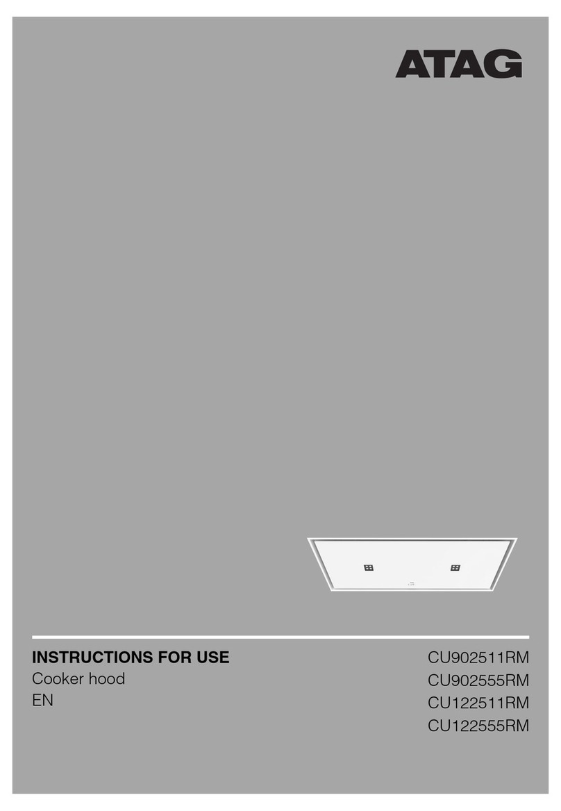 Atag CU902555RM Instructions for use