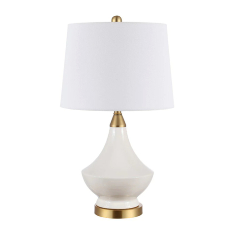 Safavieh Lighting TBL4310A quick start guide