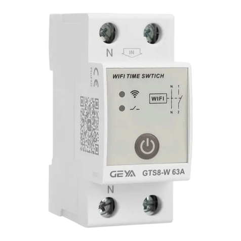 GEYA GTS8-W instruction manual