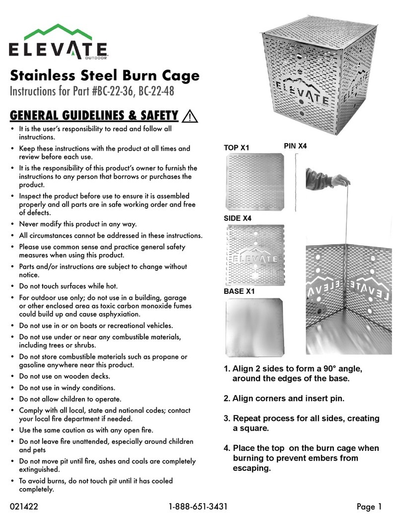ELEVATE BC-22-36 quick start guide