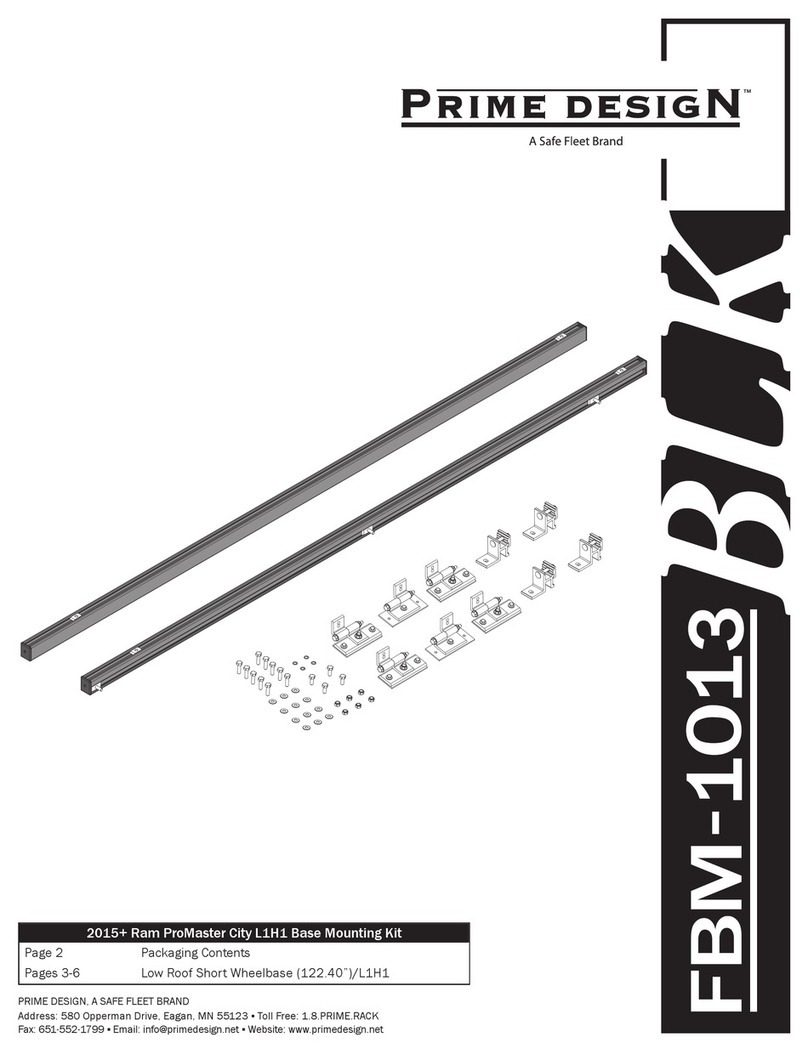 Safe Fleet PRIME DESIGN FBM-1013-BLK User manual Safe Fleet PRIME DESIGN FBM-1013-BLK User manual