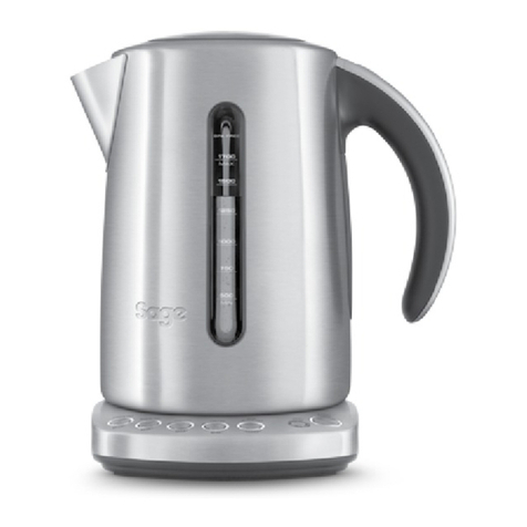 Sage Smart Kettle SKE825BSS User manual