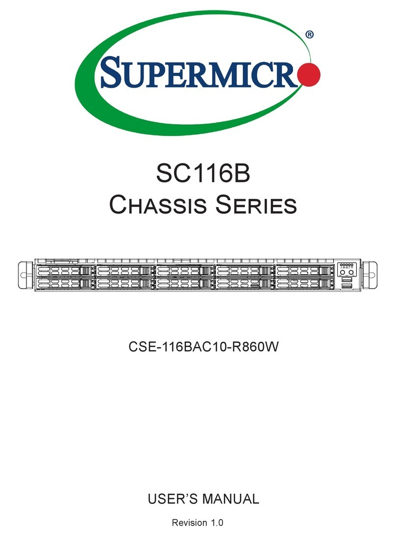 Supermicro SC116B User manual