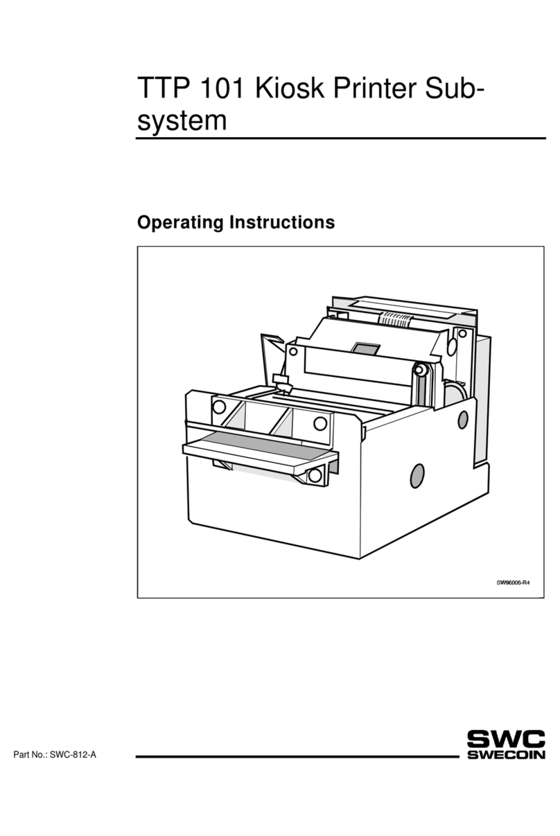 Swecoin TTP 101 User manual
