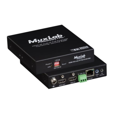 MuxLab 500759-TX-HLO User manual