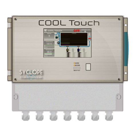 SYCLOPE electronic COOLTouch Installation and starting instructions
