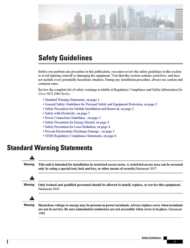 Cisco NCS 1004 User manual Cisco NCS 1004 User manual