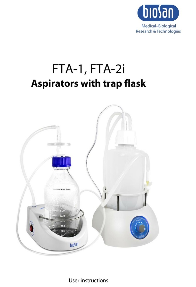 Biosan FTA-1 User manual