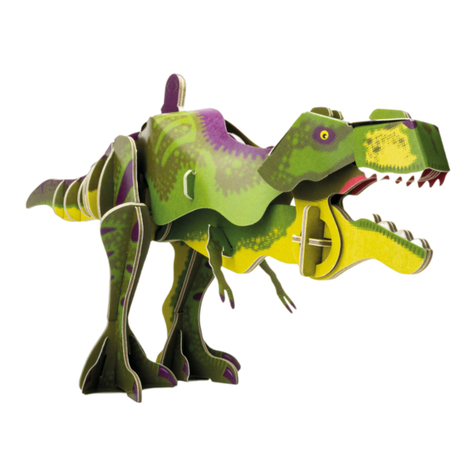 Build Your Own MINI-BUILDS TYRANNOSAURUS REX User manual