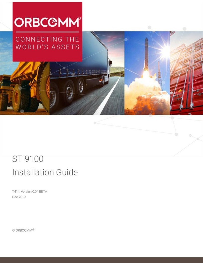 ORBCOMM ST 9100 installation guide