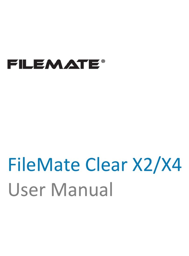 Filemate Clear X2 User manual