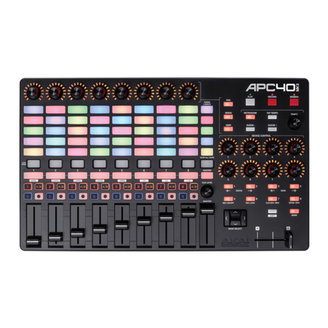 Akai APC40MKII User manual