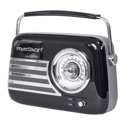 Madison FREESOUND-VR40B user manual